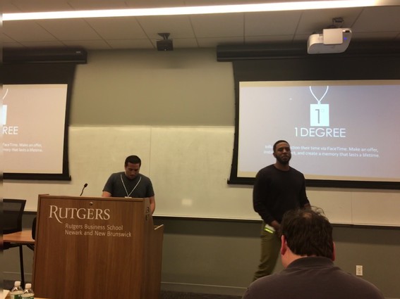 Photo: 1Degree founders present at at January BullPen. Photo Credit: Esther Surden