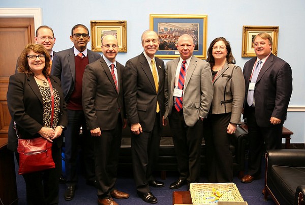 Photo: NJTC meeting with Congressman Garrett. Photo Credit: Courtesy NJTC