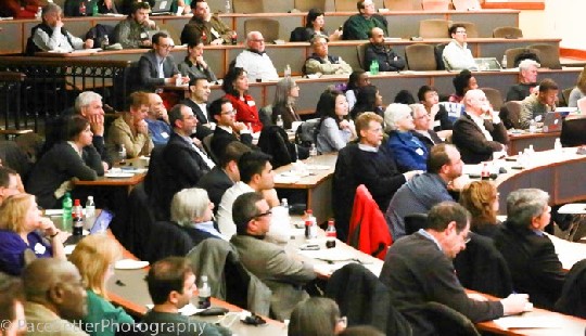 Photo: The crowd at Solve for X in Montclair Photo Credit: Linda Pace, PaceSetter Photography