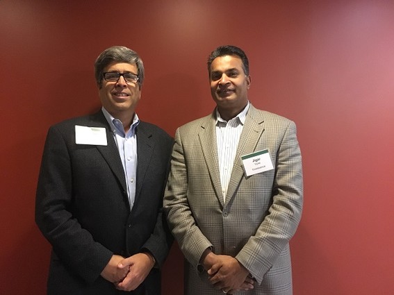 Photo: Michael Frank, COO and Jigar Vyas, CEO. of Invessence Photo Credit: Esther Surden