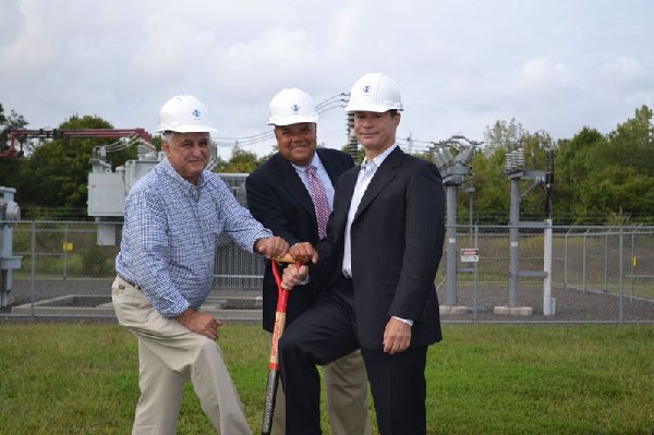 Photo: NJFX representatives at the groundbreaking for the new data center in Wall Photo Credit: Courtesy NJFX