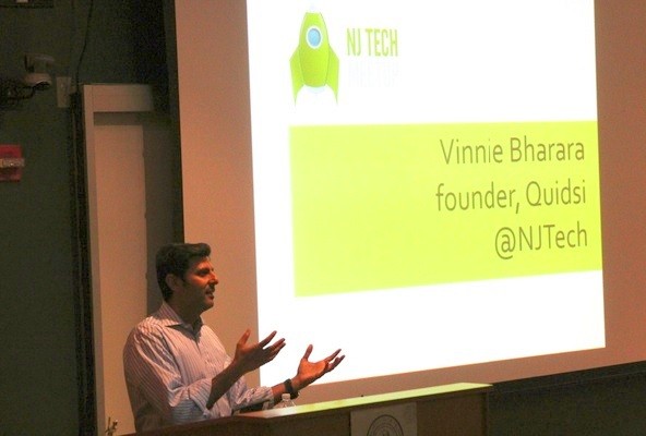 Photo: Quidsi founder Vinit Bharara at NJ Tech Meetup in January Photo Credit: Dominic Rivera 