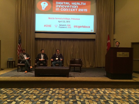 Photo: Panel discusses future of funding for digital health ventures. Photo Credit: Esther Surden