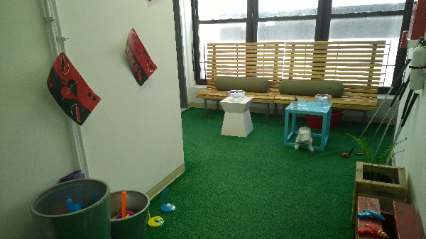 Photo: Putting green and play area at Equal Space. Photo Credit: John Critelli