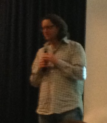 Photo: Brad Feld came to the NJ Tech Meetup to discuss Startup Communities. Photo Credit: Marilyn Moux