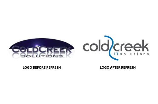 Photo: Logos before and after Photo Credit: Leadarati