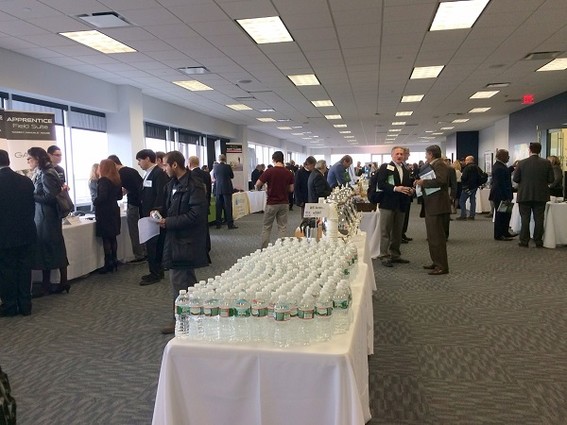 Photo: The show floor at the NJTC Venture Conference Photo Credit: Esther Surden