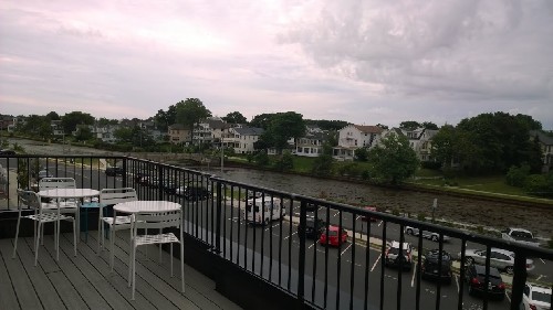 Photo: The view from the balcony at Cowerks Photo Credit: John Critelli